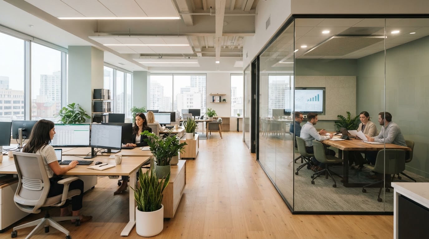 The office at Farrow & Ledger