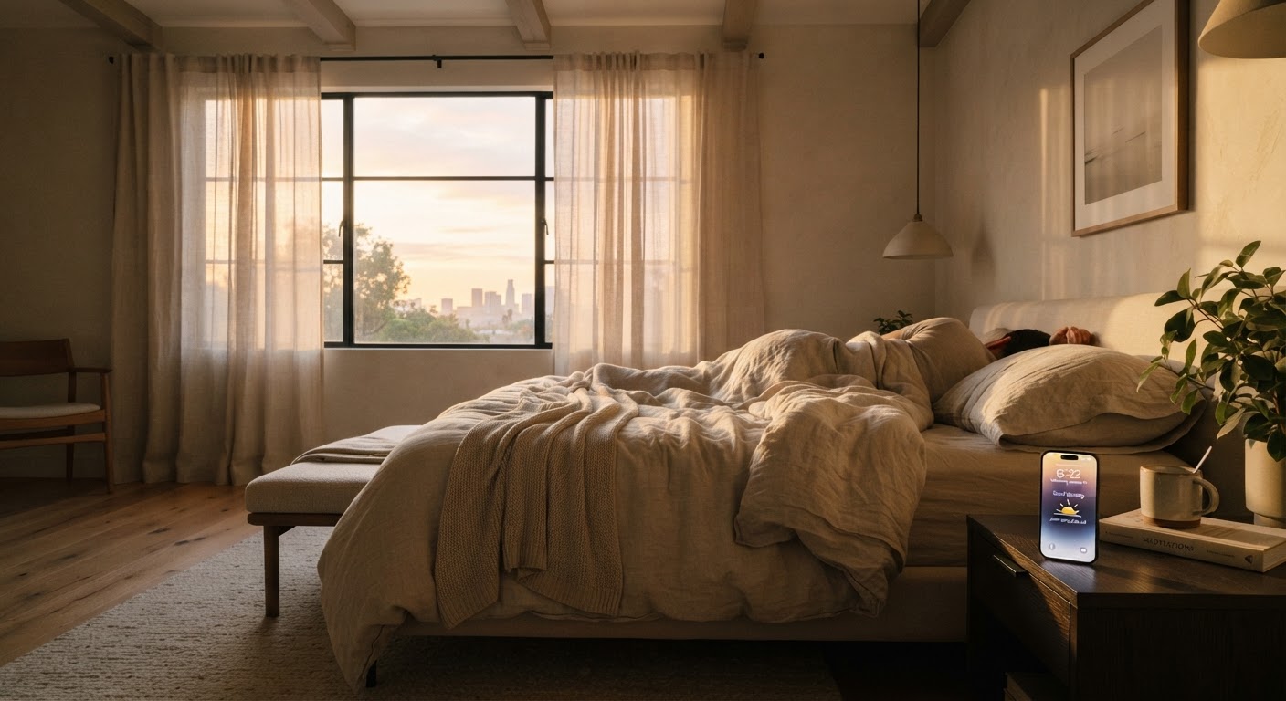 Wake in light