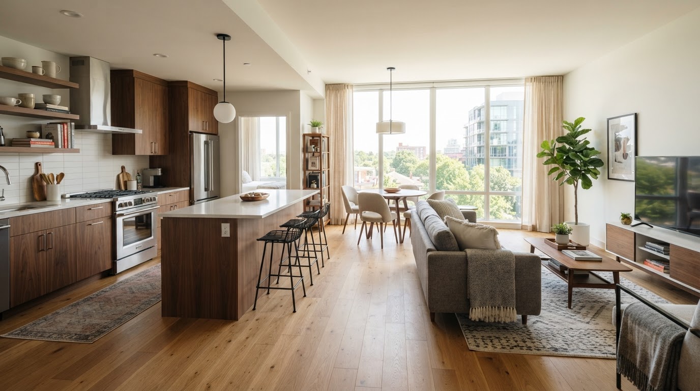 The Fayetteville Street rental unit