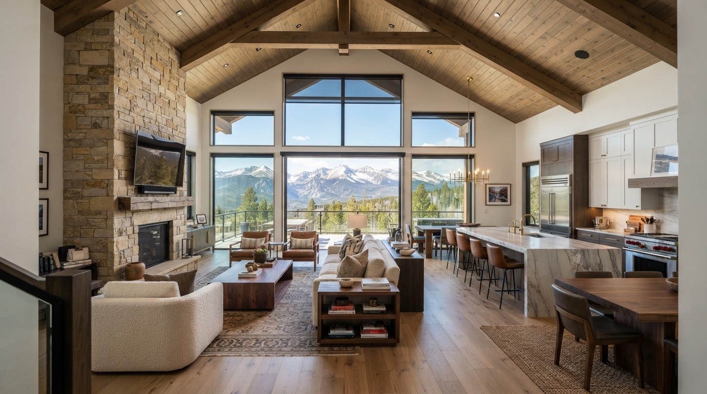 The Washington Park ranch interior