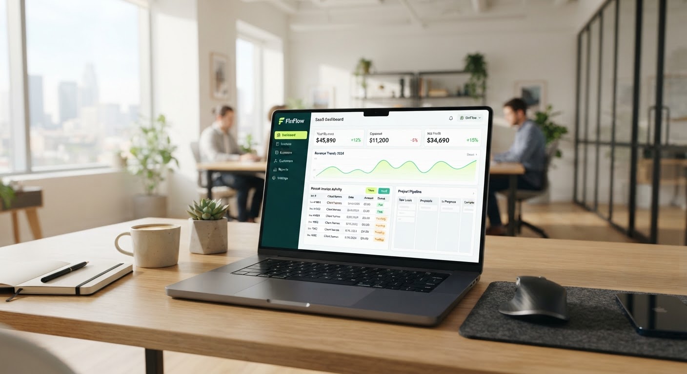 The Ledgerly dashboard